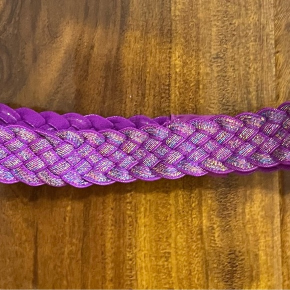 105. NWOT - Purple Sparkly Headband for Girl - Picture 2 of 2